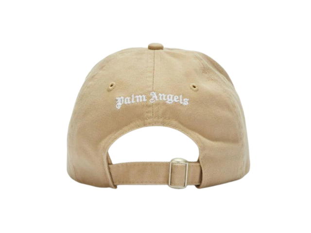 Palm Angels Palm Angels Classic Logo Cap Beige White - view 2