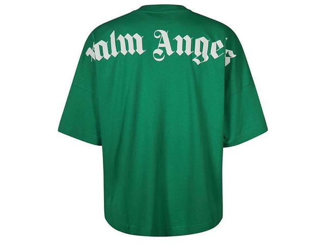Palm Angels Palm Angels Classic Logo Oversized Tee Green - view 2