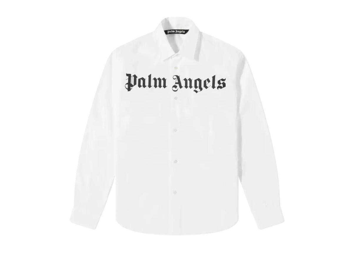 Palm Angels Palm Angels Classic Logo Shirt White Black