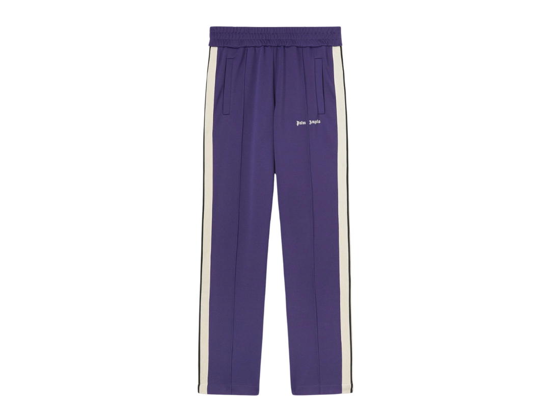 Palm Angels Palm Angels Classic Logo Track Pants Navy Blue Off White