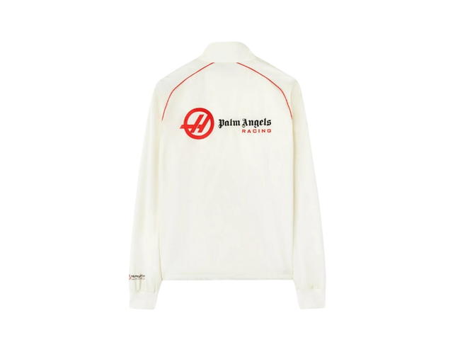 Palm Angels Palm Angels Coach Jacket Moneygram Haas F1 Team Off White Red - view 2