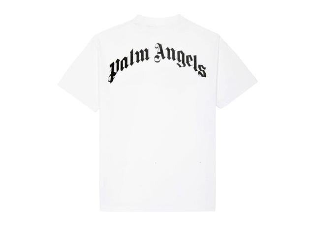 Palm Angels Palm Angels Croco S/S T-Shirt White Green - view 2