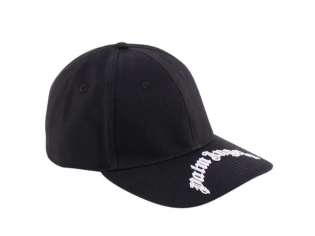 Palm Angels Palm Angels Curved Logo Embroidered Baseball Cap - view 2