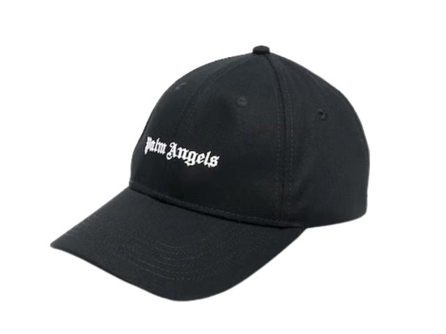 Palm Angels Palm Angels Embroidered Logo Snapback Cap Black/White - view 1