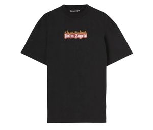 Buy Palm Angels Garment Dye Burning Logo Classic Tee Black at Sasom – Authentic and Ready to Ship