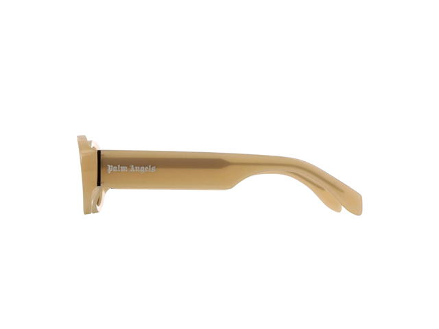 Palm Angels Palm Angels Gilroy Sunglasses In Cat Eye Frame With Brown Lens Sand Opal - view 3
