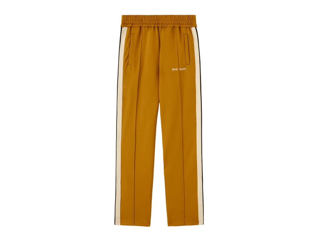 Palm Angels Palm Angels Track Pants Classic Logo Golden Brown Off White