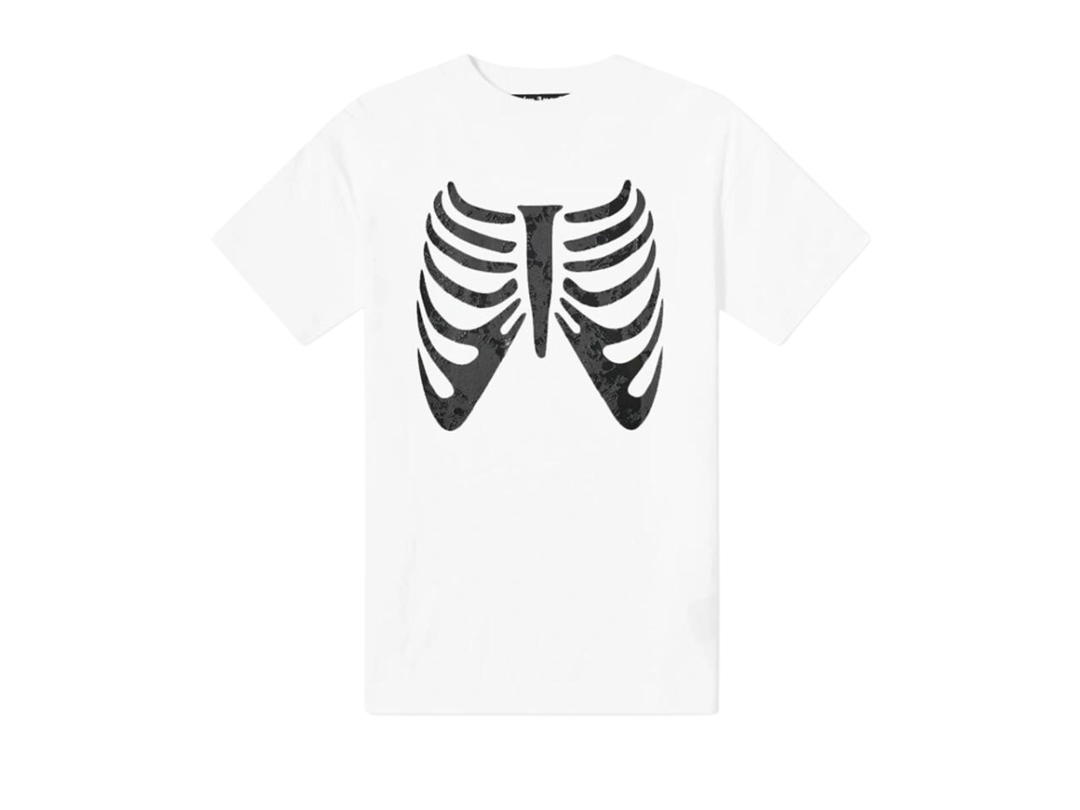 Palm Angels Palm Angels Halloween Skeleton Tee White