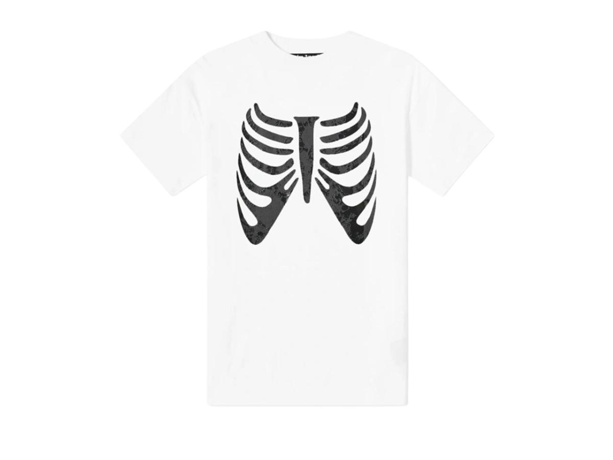 Palm Angels Palm Angels Halloween Skeleton Tee White