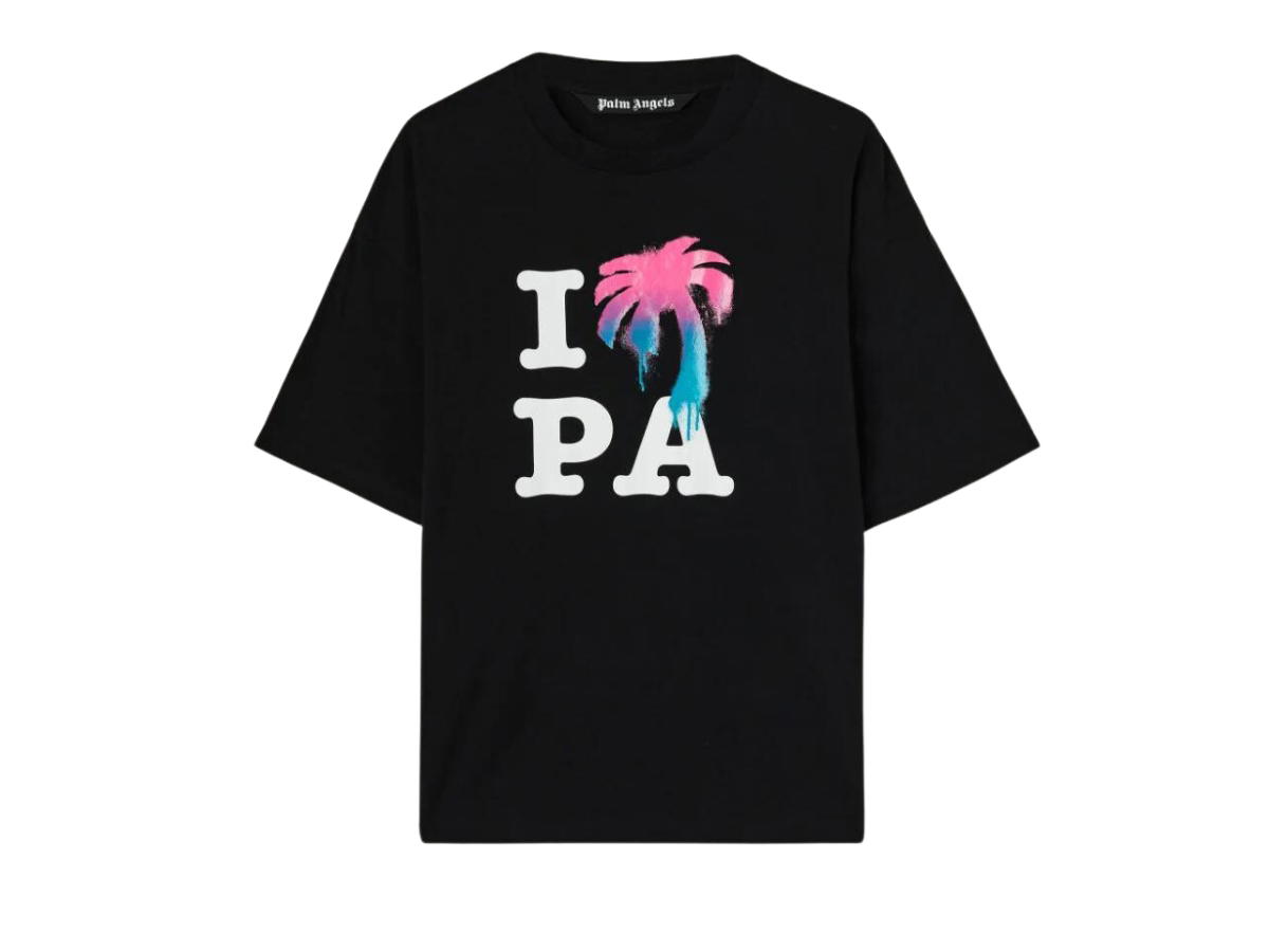 Palm Angels Palm Angels I Love Pa Classic Tee Black