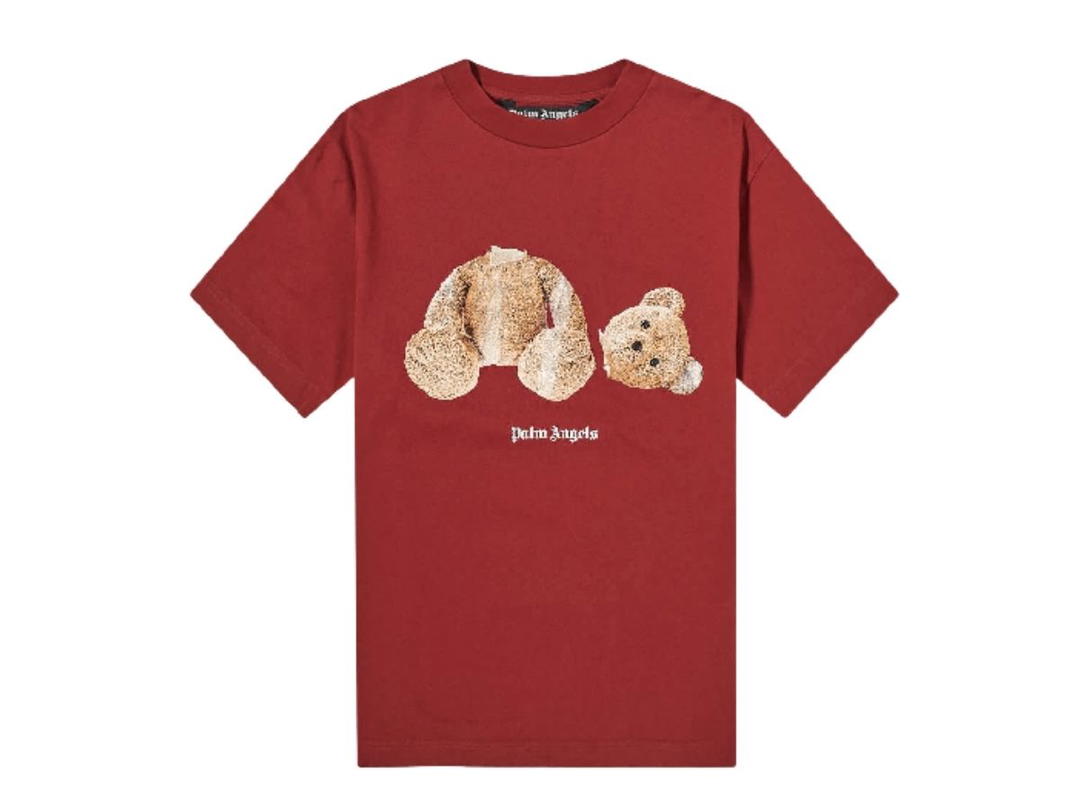Palm Angels PALM ANGELS KILL THE BEAR TEE SYRAH & BROWN