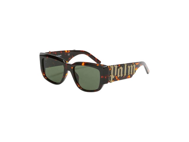 Palm Angels Palm Angels Laguna Sunglasses Havana Green - view 2