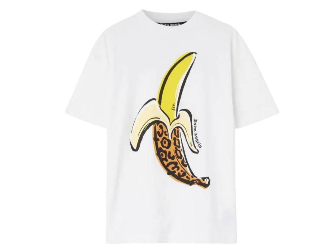 Palm Angels Palm Angels Leopard Banana Classic Tee