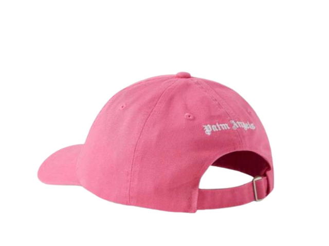 Palm Angels Palm Angels Logo Embroidered Cotton Twill Baseball Cap - view 2