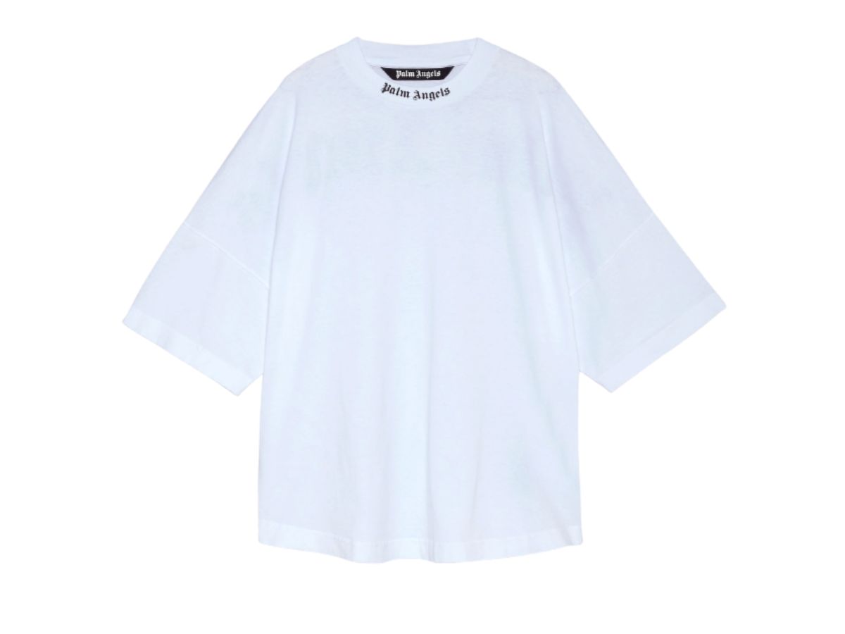 Palm Angels Palm Angels Logo T-Shirt White Black