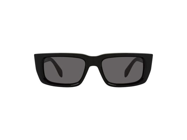 Palm Angels Palm Angels Milford Sunglasses In Black Metal Frame With Grey Lens - view 2