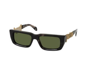 Buy Palm Angels Milford Sunglasses In Rectangle Square Frame With Green Lens Havana at Sasom – Authentic and Ready to Ship