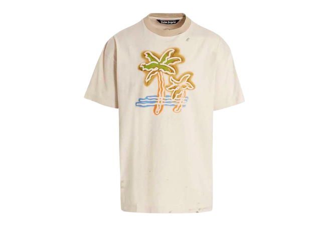 Palm Angels Palm Angels Neon T-Shirt White - view 1