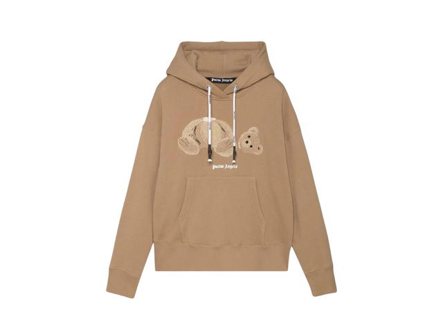 Palm Angels Palm Angels PA Bear Hoodie Beige Brown - view 1