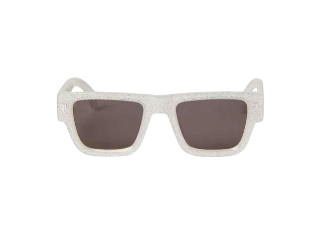 Palm Angels Palm Angels Palisade Sunglasses In Glitter With Grey Lenses Dark Grey - view 1