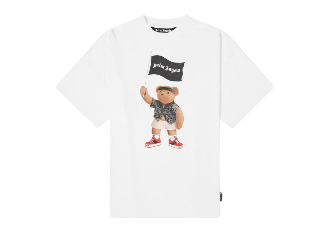 Palm Angels Palm Angels Pirate Teddy Bear T-shirt White