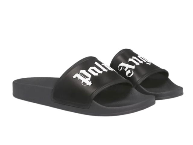 Palm Angels PALM ANGELS POOL RUBBER SLIDE SANDALS - view 2