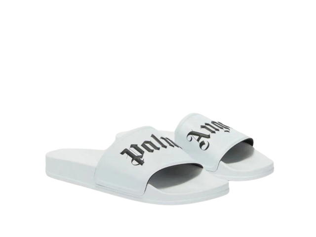 Palm Angels Palm Angels Pool Sliders White - view 2