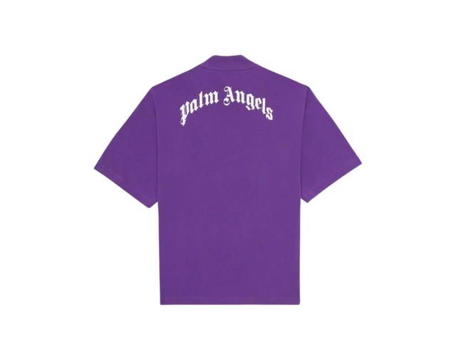 Palm Angels Palm Angels Purple Bear S/S T-Shirt Oversize Fit Purple-Brown - view 2