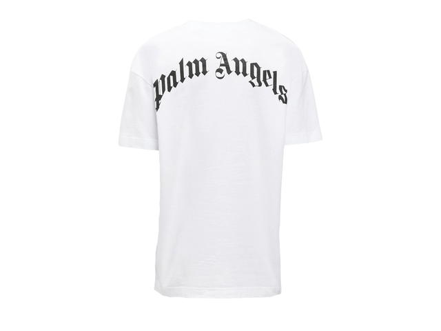 Palm Angels Palm Angels Shark Classic T-Shirt White Black - view 2