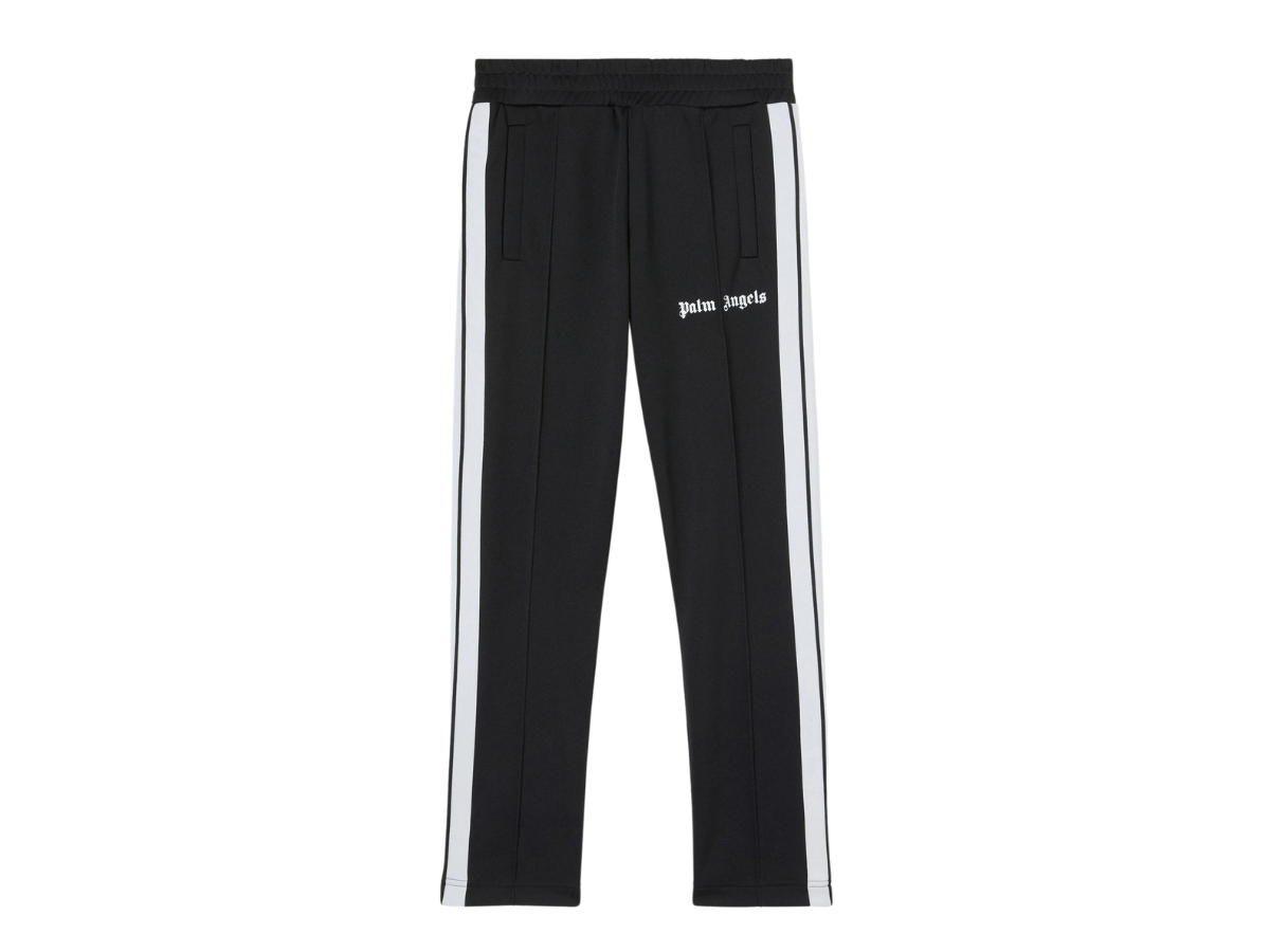 Palm Angels Palm Angels Slim Track Pants Black White
