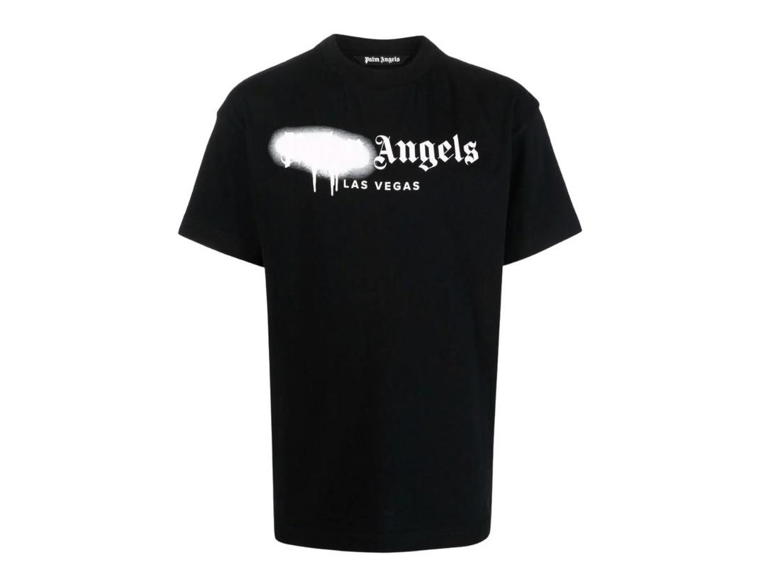 Palm Angels Palm Angels Sprayed logo T-shirt Black