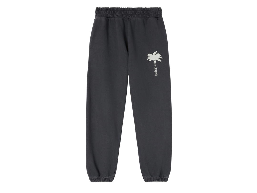 Palm Angels Palm Angels Sweatpants The Palm Dark Grey Off White
