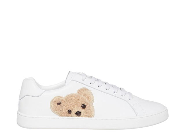 Palm Angels Palm Angels Teddy Bear Tennis Sneakers White Brown - view 1