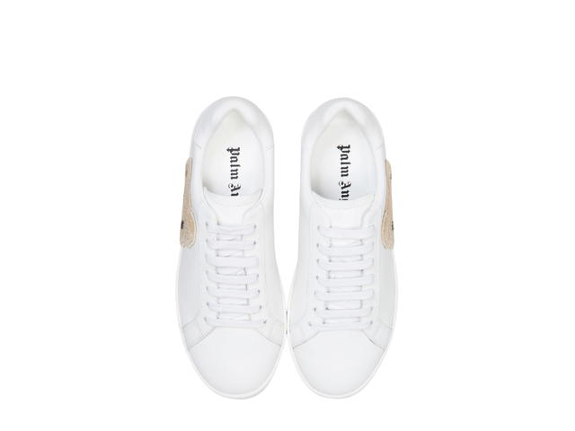 Palm Angels Palm Angels Teddy Bear Tennis Sneakers White Brown - view 3