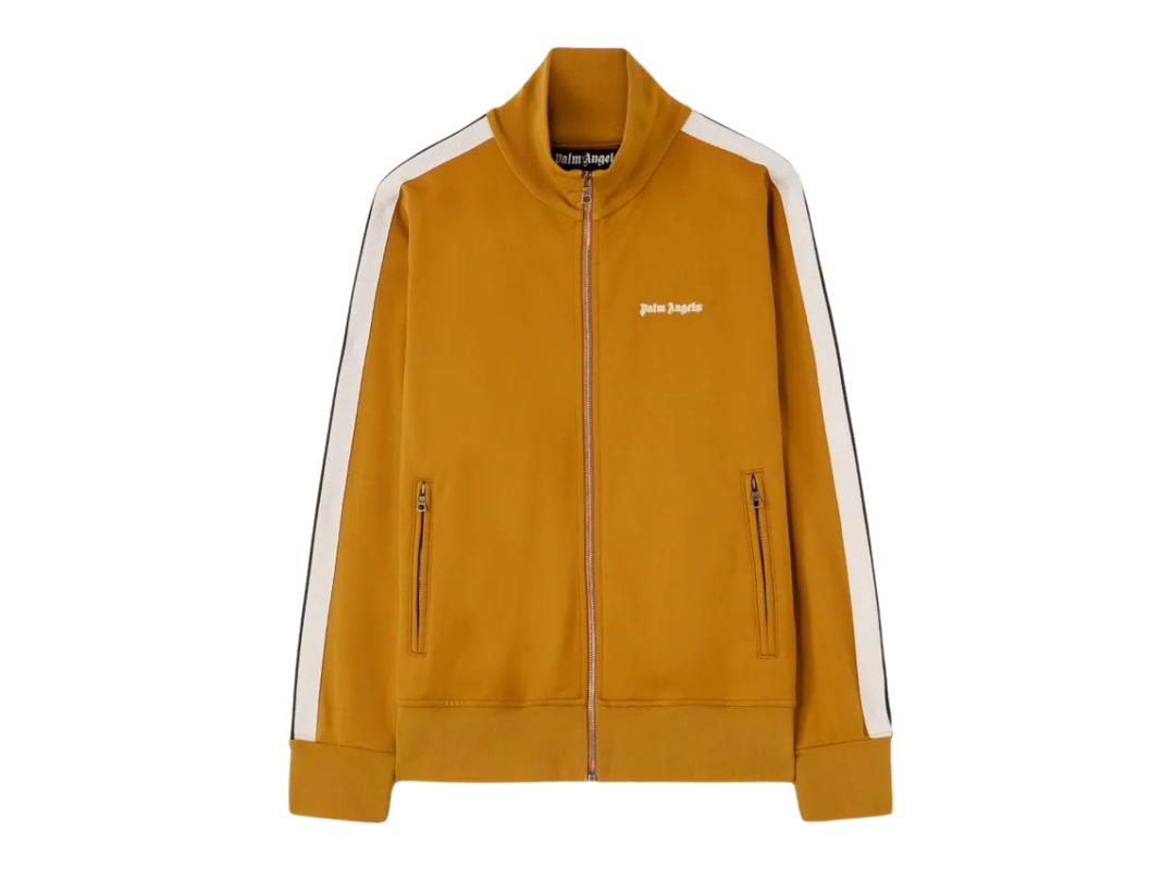 Palm Angels Palm Angels Track Jacket Classic Logo Golden Brown Off White