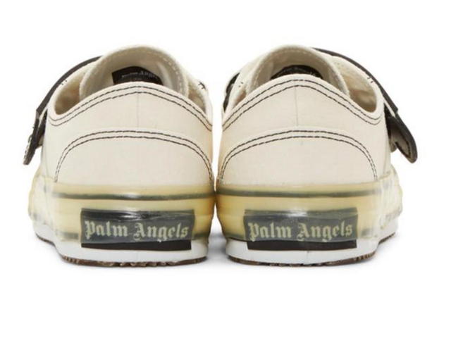 Palm Angels Palm Angels Velcro Vulcanized Sneaker White - view 3