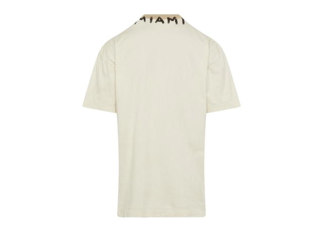 Palm Angels Palm Angels Vintage Logo Ee Saison T-Shirt Off White - view 2