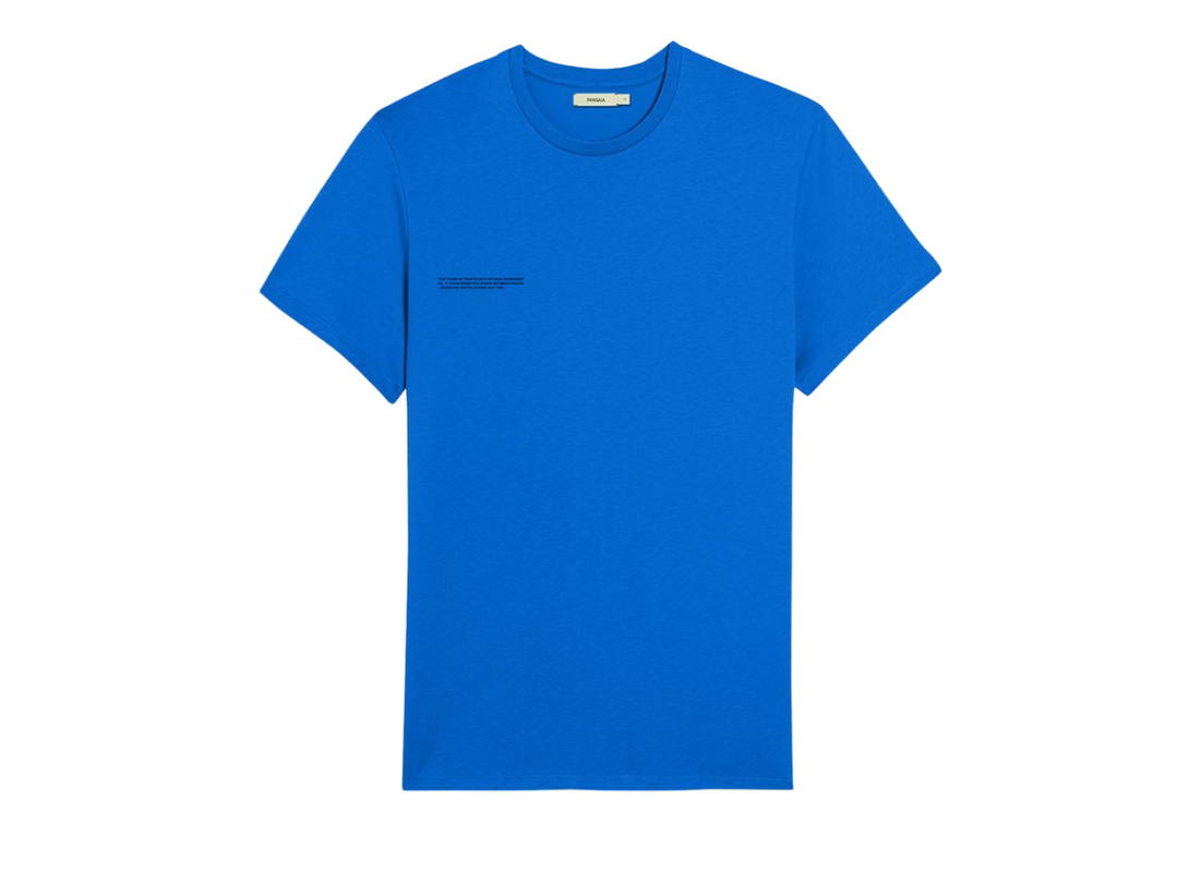 Pangaia Pangaia Organic Cotton T-Shirt Cobalt Blue