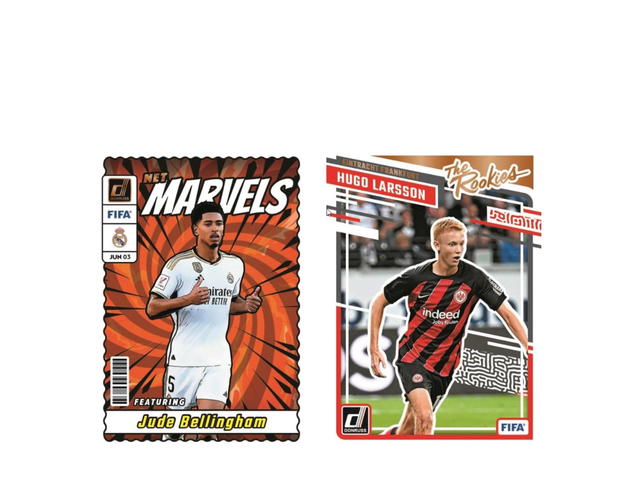 Panini Panini Donruss Soccer 2023-24 trading card fat pack box (12 packs) - view 2