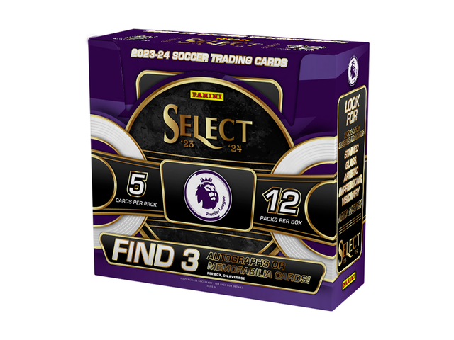 Panini Panini Select Soccer English Premier League 2023-24 Hobby Edition trading card 1 box - view 1