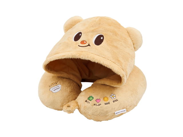 Pastel Creative Wear PASTEL CREATIVE WEAR BUTTERBEAR HOODIE NECK PILLOW - view 3