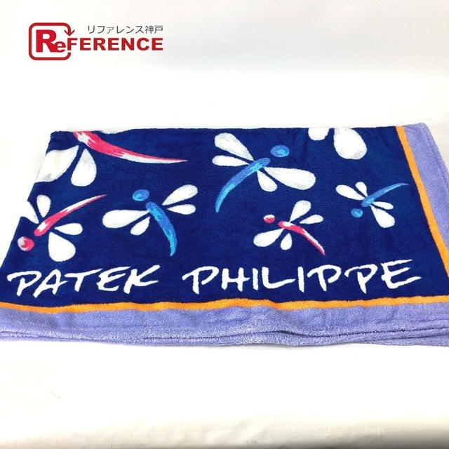Patek Philippe PATEK PHILIPPE Overall handle Bath towel Interior Throw Blanket blue/pink Unused - view 1