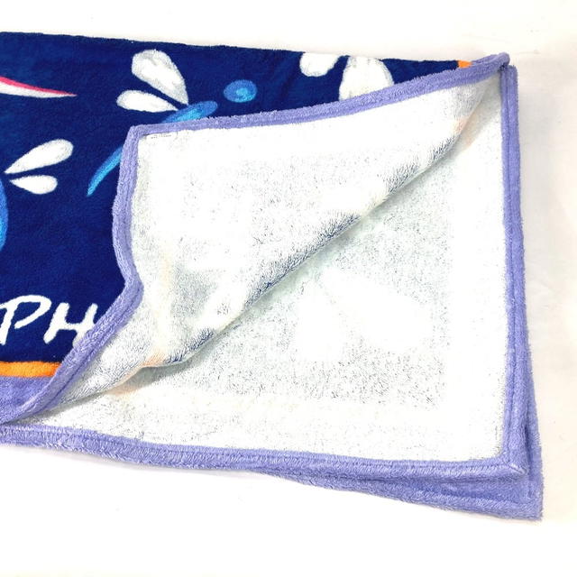 Patek Philippe PATEK PHILIPPE Overall handle Bath towel Interior Throw Blanket blue/pink Unused - view 5