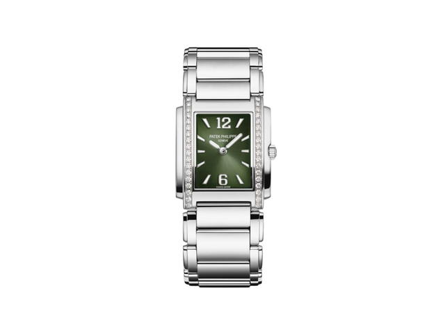 Patek Philippe Patek Philippe Twenty~4 Stainless Steel Olive Green Dial - view 1