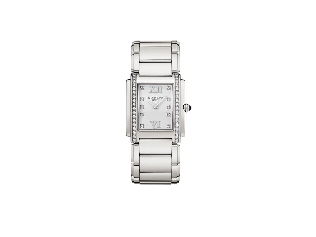 Patek Philippe Patek Philippe Twenty~4 Stainless Steel White Diamond Dial