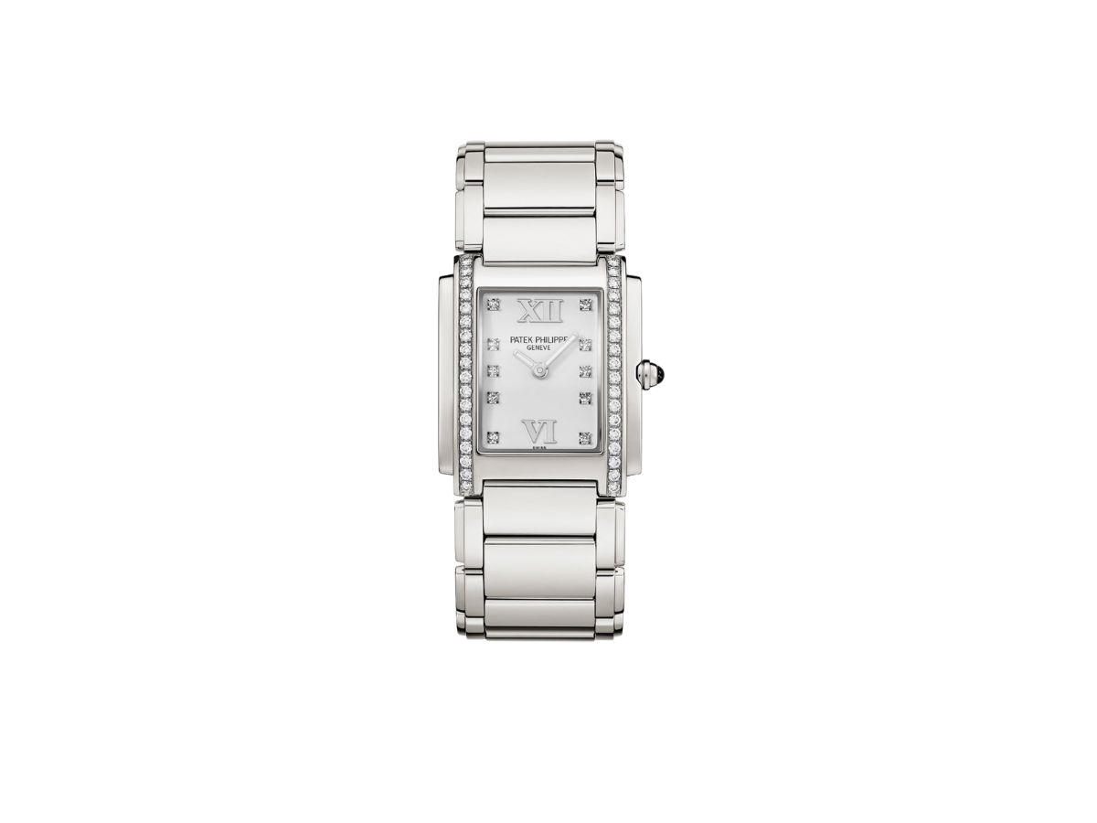 Patek Philippe Patek Philippe Twenty~4 Stainless Steel White Diamond Dial