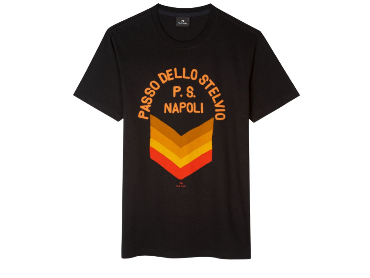 Paul Smith Paul Smith Slim-Fit PS Napoli T-Shirt Black