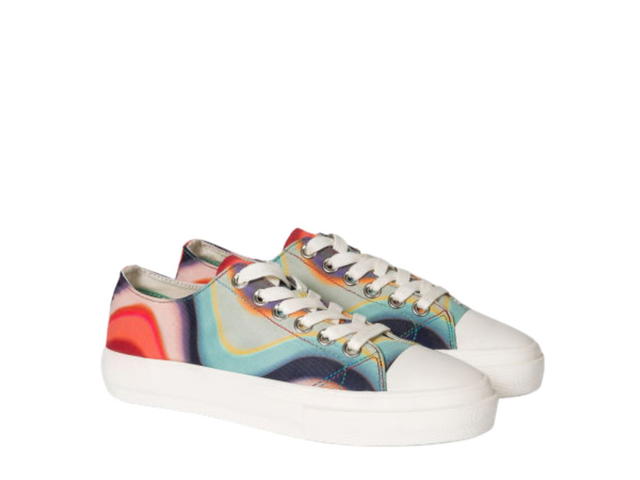 Paul Smith Paul Smith Swirl Canvas Kinsey Sneakers Multicolour - view 2