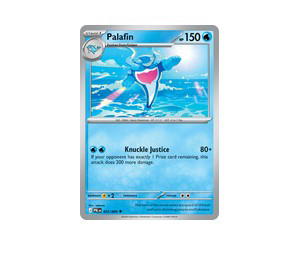 Buy Pokemon Palafin U [PBL 022/084] Mega Evolution "Pitch Black" (EN) at Sasom – Authentic and Ready to Ship