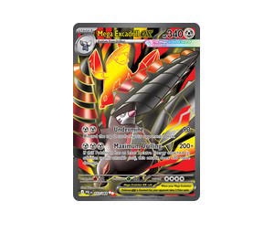 Buy Pokemon Mega Excadrill ex UR [PBL 103/084] Mega Evolution "Pitch Black" (EN) at Sasom – Authentic and Ready to Ship